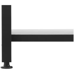 Fromm & Starck kirjahylly 28 x 60 x 182 cm, musta, 150 kg 13.7 kg
