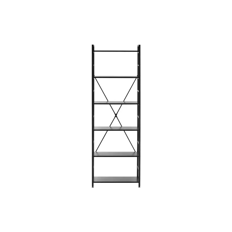 Fromm & Starck kirjahylly 28 x 60 x 182 cm, musta, 150 kg 13.7 kg