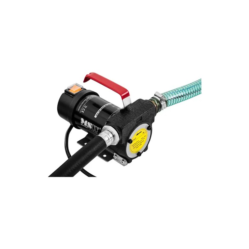 Dieselpumppu 12 V 40 l/min letkusarjalla