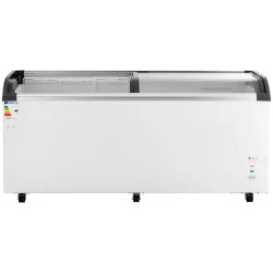 Royal Catering RCFZ-545G pakastin 545 l lasiovilla