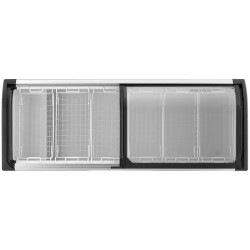 Royal Catering RCFZ-545G pakastin 545 l lasiovilla