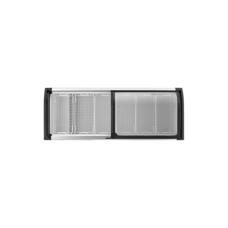 Royal Catering RCFZ-545G pakastin 545 l lasiovilla
