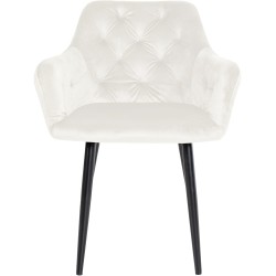 Tyylikäs samettinen ruokapöydän tuoli moderniin kotiin