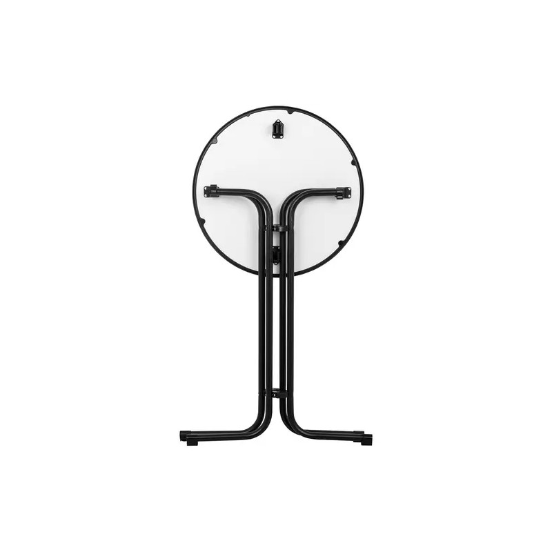 Royal Catering RC-BIS80FB baaripöytä 80 cm taitettava musta