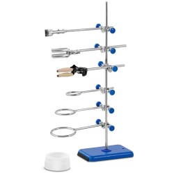 Steinberg Systems SBS LS 600 laboratorion jalusta 3 kiinnitintä ja 3 rengasta