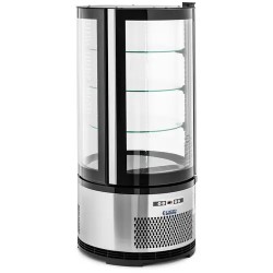 Royal Catering kylmähylly 102 l 4 tasoa musta hopea