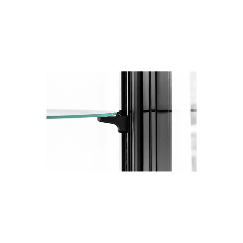 Royal Catering kylmähylly 102 l 4 tasoa musta/hopea