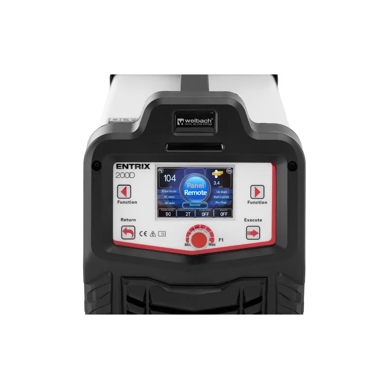 WIG/MMA-hitsauslaite AC/DC 200 A 230 V IGBT Pulssitoiminto