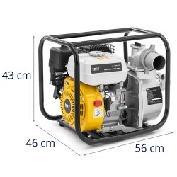 MSW bensiinikäyttöinen vedenpumppu 7 PS 60 m³/h