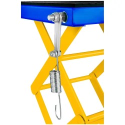 Saksinostin moottoripyörille ja skoottereille, 135 kg, korkeus 35–87 cm