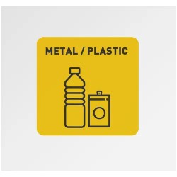 ulsonix jäteastia 60 l valkoinen lakattu teräs kierrätysmerkinnällä 4,6 kg