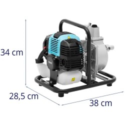 Hillvert vesipumppu 1,35 kW 10 m³/h ja 50 m litteä letku 1"