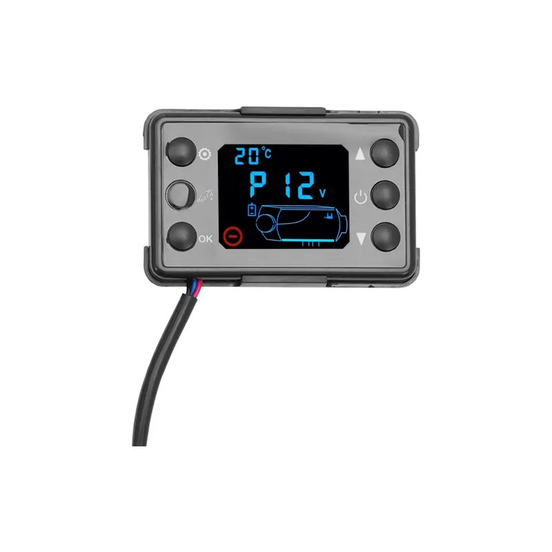 Diesel-seisontalämmitin 12 V 5 kW 10 l tankilla