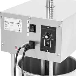 Royal Catering sähköinen makkaran täyttölaite 25 l, 350 W, 4 täyttöputkea