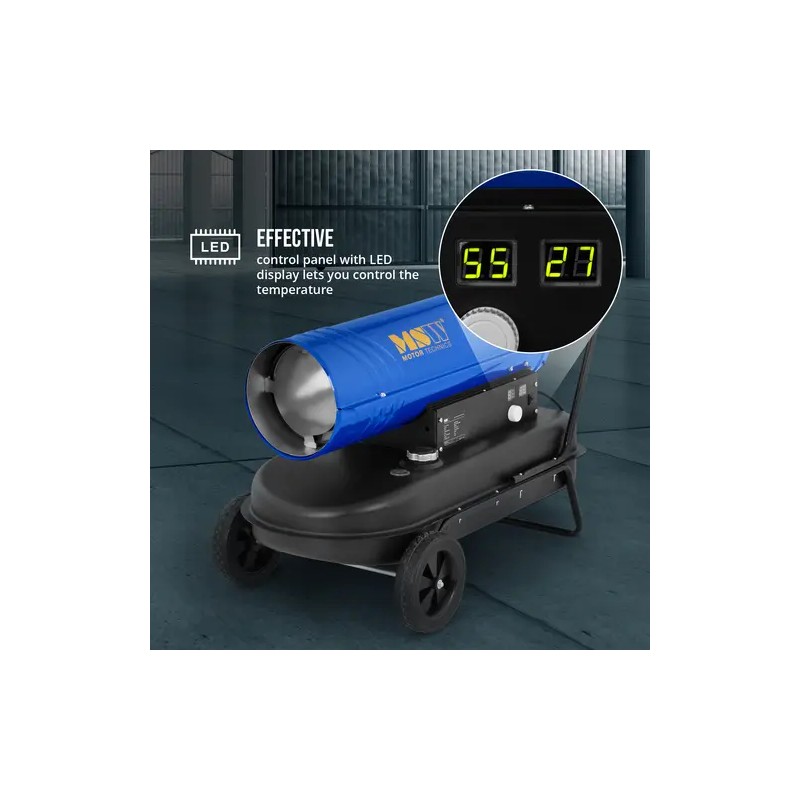 Diesel-lämmitin vaunulla 30 kW 36 l 19 kg
