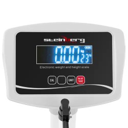 Steinberg Systems digitaalinen pylväsvaaka pituus ja paino 180 kg