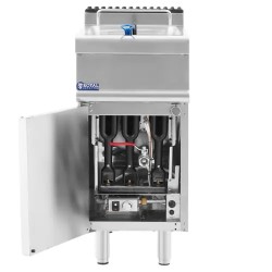 Royal Catering kaasufritteerausallas alakaapilla 36 l 15 kW