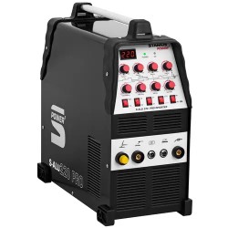 AC/DC TIG/MMA-hitsauslaite 220 A, 230 V, pulssitoiminto, 8 m kaapelit
