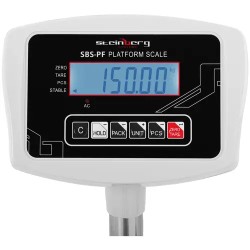 Steinberg Systems SBS-PF-150 tasapaino 150 kg 0,05 kg 60 x 45 cm LCD