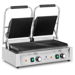 Kaksoiskontaktigrilli RCPKG 3600 R 3 600 W ruohotetut levyt