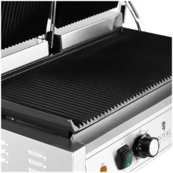 Kaksoiskontaktigrilli RCPKG-3600-R 3 600 W ruohotetut levyt