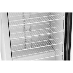 Royal Catering RCLK-F590-G pakastinkaappi 580 l lasiovi hopea