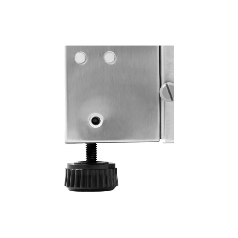 Royal Catering RCLK-F590-G pakastinkaappi 580 l lasiovi hopea