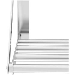Royal Catering RC-TFWH100X30 taitettava seinähylly ruostumaton teräs 100 x 30 cm