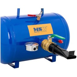 MSW Reifen Booster renkaiden täyttölaite 19,5 l 8 bar