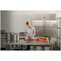 Gastro-jääkaappi 2 ovella 1 168 l ruostumaton teräs