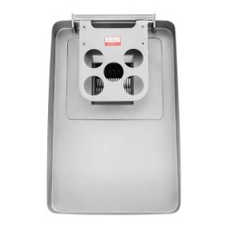 Royal Catering lihasuikaleleikkuri 550 W 3 mm ruostumaton teräs
