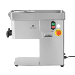 Royal Catering lihasuikaleleikkuri 550 W 3 mm ruostumaton teräs
