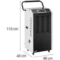 Rakennuskuivain 90 l/24 h 150 m² 1129 m³/h kahvalla
