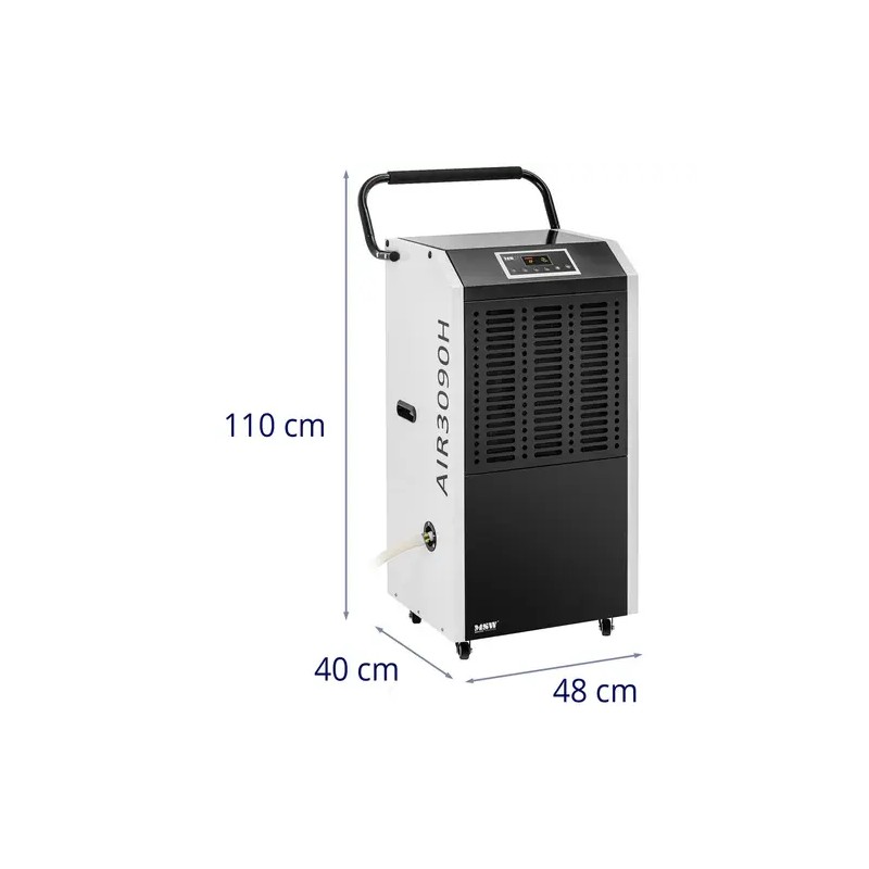 Rakennuskuivain 90 l/24 h 150 m² 1129 m³/h kahvalla