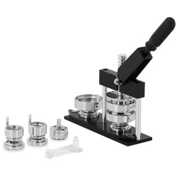 Uniprodo UNI PBM 25 58 nappipuristin 25 mm ja 58 mm 200 kpl nappisarjaa