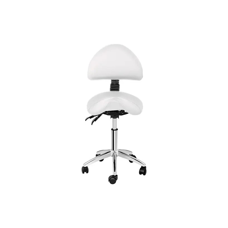 Satulatuoli Berlin White 55–69 cm 150 kg valkoinen