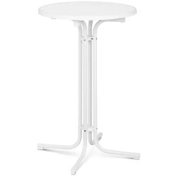Royal Catering RC BIS70FW baaripöytä 70 cm kokoontaitettava valkoinen