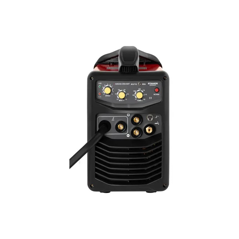 Kombihitsauslaite 250 A 230 V, hitsauskypärä Colour Glass Y-100 ja E7018-puikot 2,5 x 350 mm 5 kg