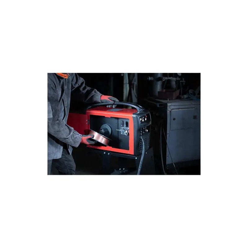 Kombihitsauslaite 250 A 230 V, hitsauskypärä Colour Glass Y-100 ja E7018-puikot 2,5 x 350 mm 5 kg