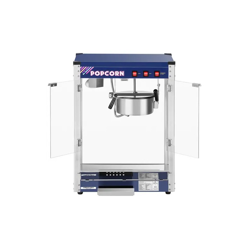 Popcorn-kone 1500 W 5 kg/h sininen RCPR-1350 20,50 kg