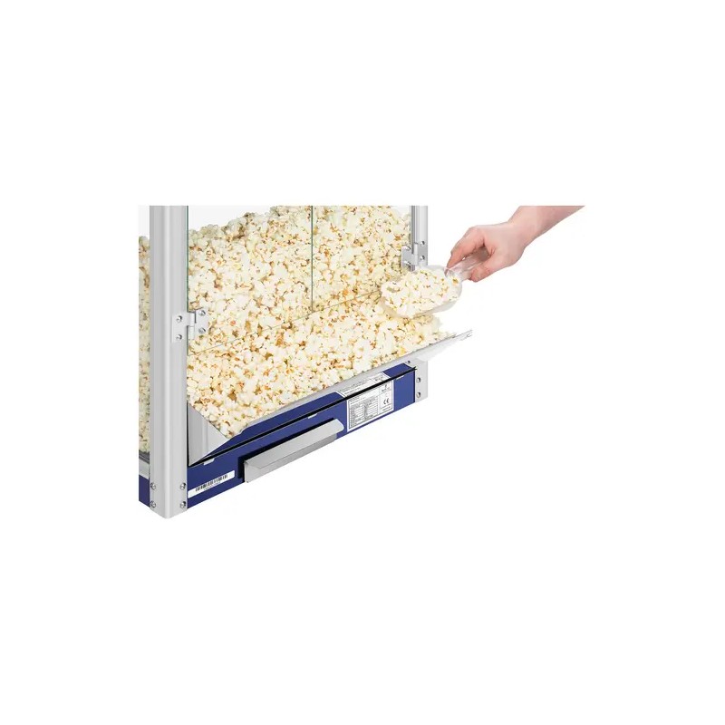 Popcorn-kone 1500 W 5 kg/h sininen RCPR-1350 20,50 kg
