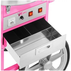 Royal Catering RCZC-1200XL hattarukone vaunulla 72 cm 1200 W pinkki