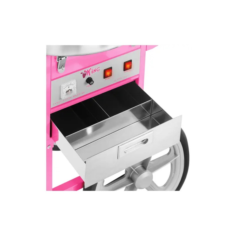 Royal Catering RCZC-1200XL hattarukone vaunulla 72 cm 1200 W pinkki