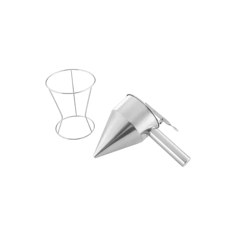 Royal Catering RCFT-1.3 täyttösuppilo 1,3 l 8 mm ruostumaton teräs
