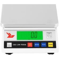 Tarkkuusvaaka SBS-LW-7500A 7500 g / 0,3 g LCD