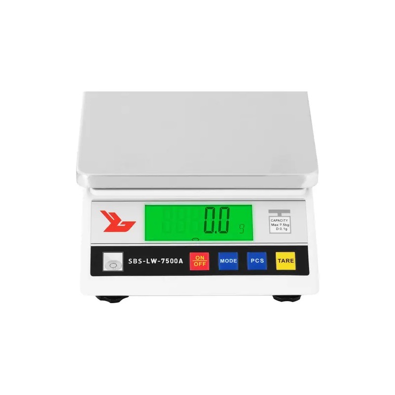 Tarkkuusvaaka SBS-LW-7500A 7500 g / 0,3 g LCD