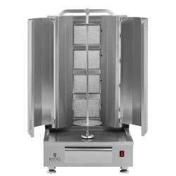 Royal Catering kaasudönergrilli 4 poltinta 16 kW 60 kg kapasiteetti