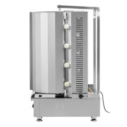Royal Catering kaasudönergrilli 4 poltinta 16 kW 60 kg kapasiteetti