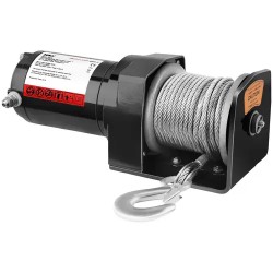 MSW PROPULLATOR 2000-B Offroad-vinssi 907 kg 12 V 15 m teräsvaijeri ja ohjausrulla