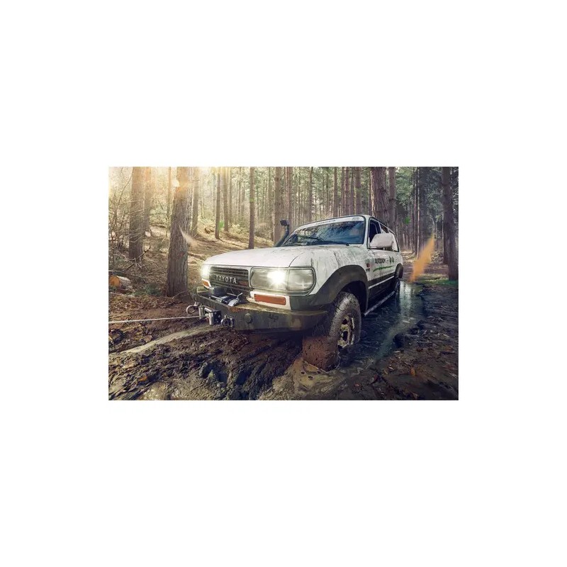 MSW PROPULLATOR 2000-B Offroad-vinssi 907 kg 12 V 15 m teräsvaijeri ja ohjausrulla